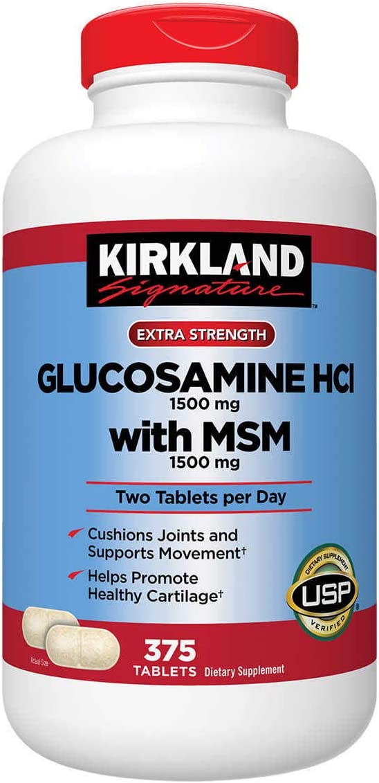 Kirkland Glucosamina + Msm 375 Tabletas